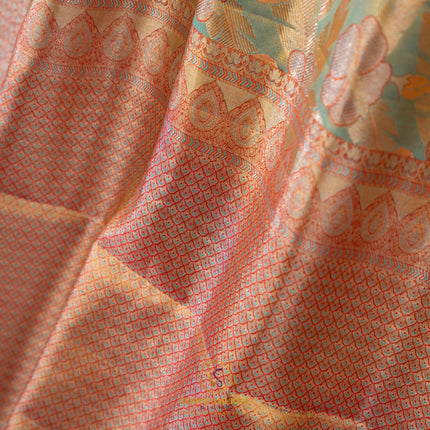 Kanchipuram Silk Saree-VSKP132