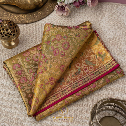 Kanchipuram Silk Saree-VSKP133
