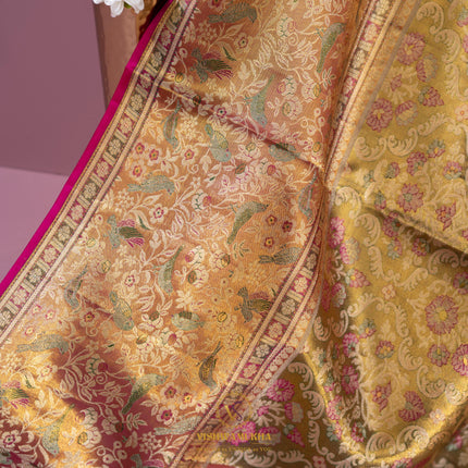 Kanchipuram Silk Saree-VSKP133