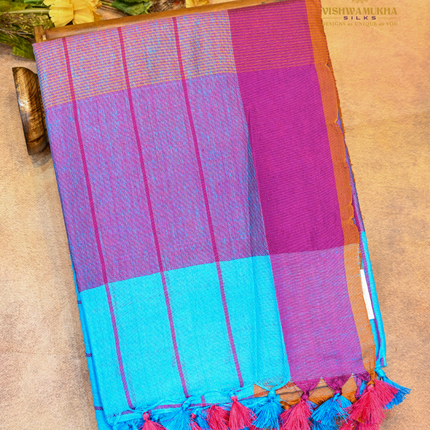 Linen Cotton-VSL27 Sky Blue
