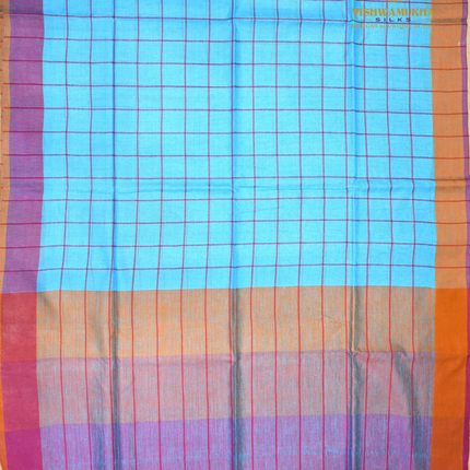 Linen Cotton-VSL27 Sky Blue