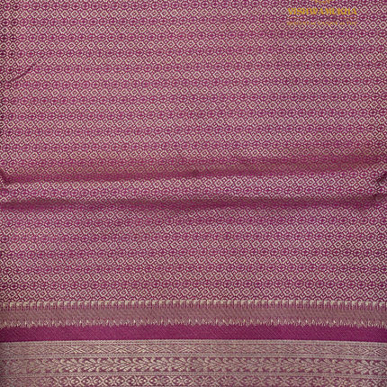 Chanderi Saree-VSC24 Cream-Magenta