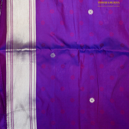 Soft Silk Paithani-VSSP61C Purple