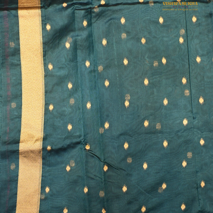 Banaras Kora-VSBKS1B peacock blue