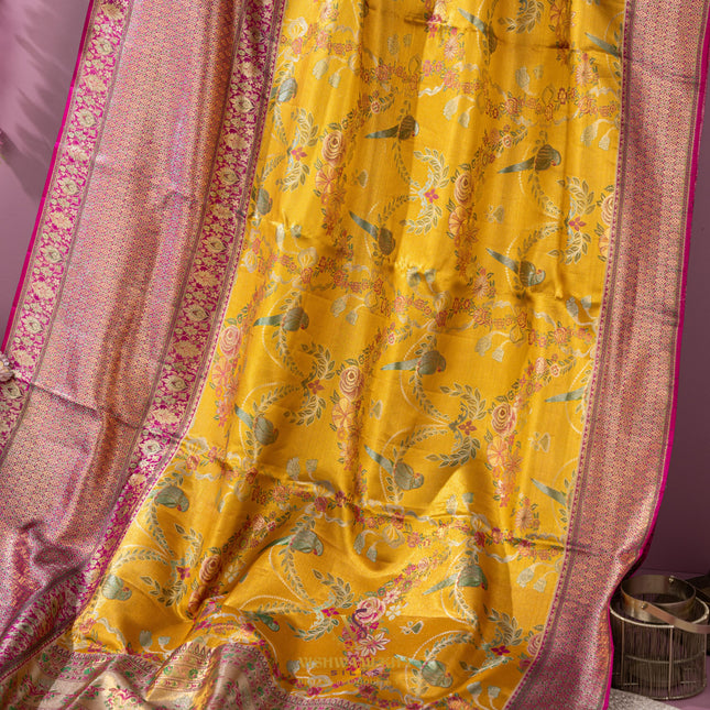 Kanchipuram Silk Saree-VSKP136