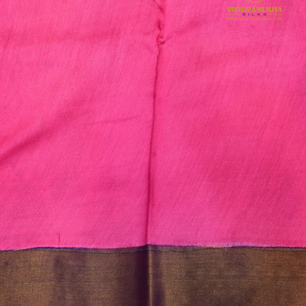Chanderi Handprint-VSC51C Pink