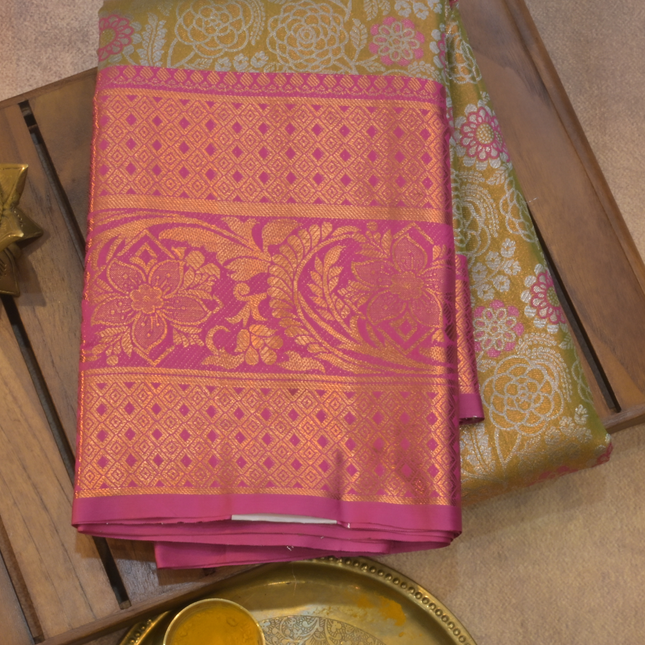 Semi Pattu Sarees-VSSP35