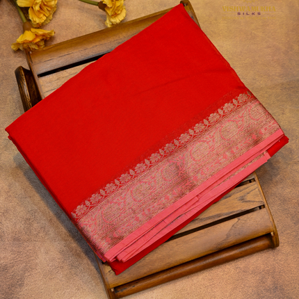 Georgette Fancy-VSGF11E Red