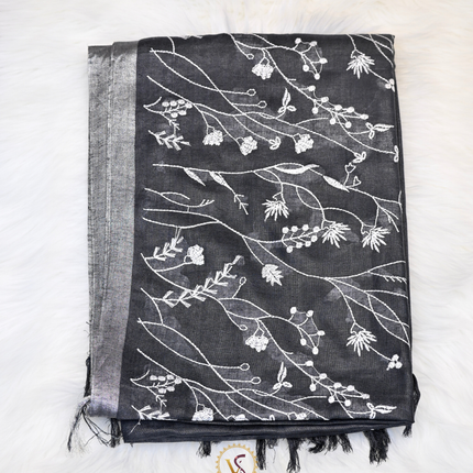 Cotton Linen-VSL22 Black