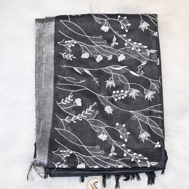 Cotton Linen-VSL22 Black