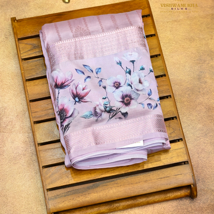 Semi Soft Pattu-VSSP55C Lilac