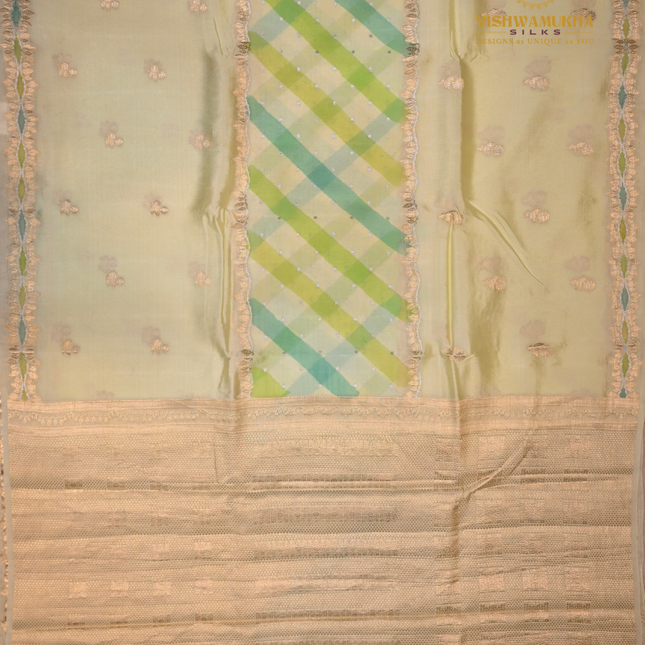 Chiniya Silk -VSCS4 Pistagreen