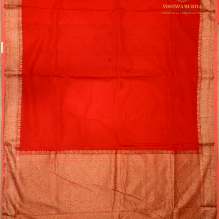 Georgette Fancy-VSGF11E Red