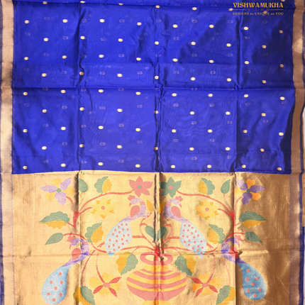 Banaras Kora-VSBKS1E royal blue