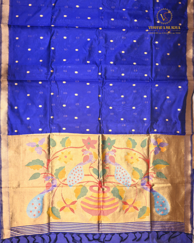 Banaras Kora-VSBKS1E royal blue