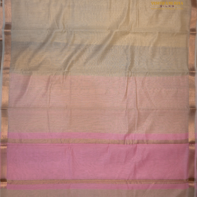 Chanderi Sarees-VSC39B Cream