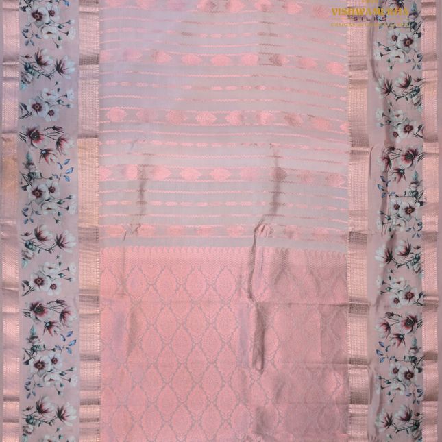 Semi Soft Pattu-VSSP55C Lilac