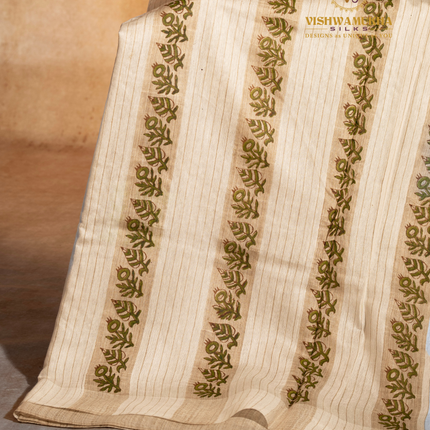 Linen Sarees-VSL02 Green