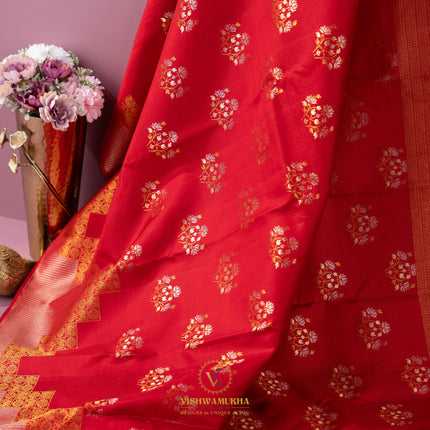 Kanchipuram Silk Saree-VSKP105