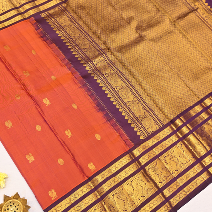 Kanchipuram Silk Saree-VSKP138