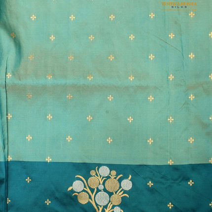 Semi Soft Silk-VSSP46 Peacock Green
