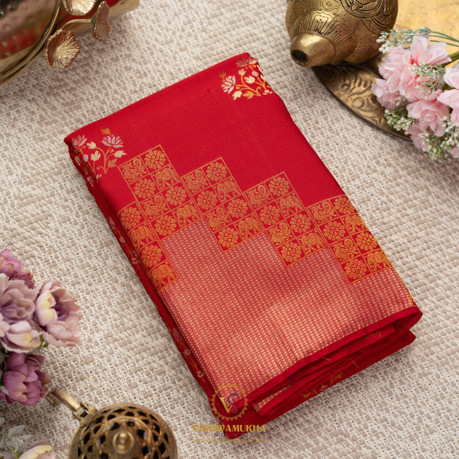 Kanchipuram Silk Saree-VSKP105