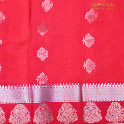 Semi Soft Pattu-VSSP48A Yellow