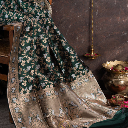 Pure Banaras katan silk-VSPBS19