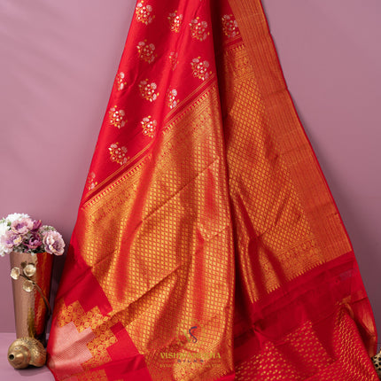 Kanchipuram Silk Saree-VSKP105