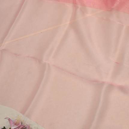 Glass Organza Sarees-VSOF09