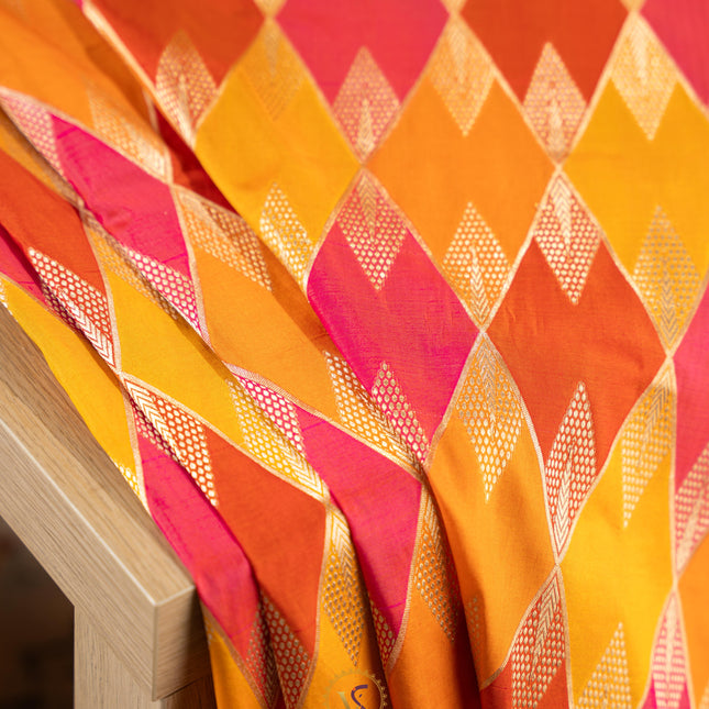 Pure Banarasi Katan Silk-VSPBS14