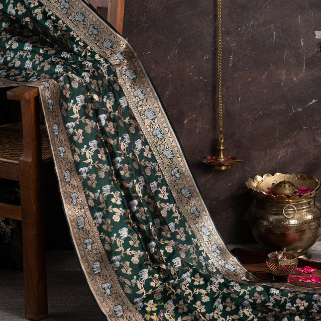 Pure Banaras katan silk-VSPBS19