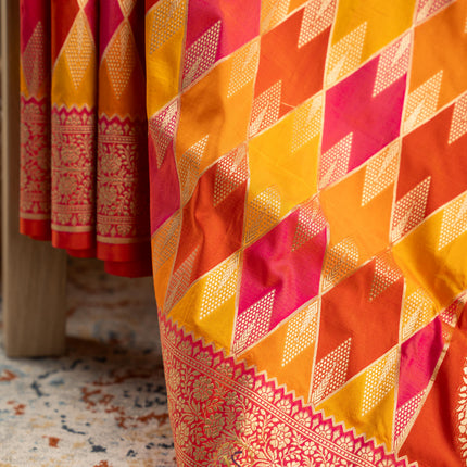 Pure Banarasi Katan Silk-VSPBS14