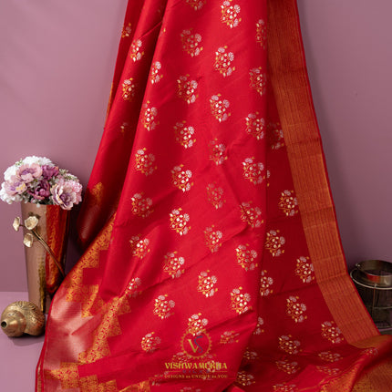 Kanchipuram Silk Saree-VSKP105