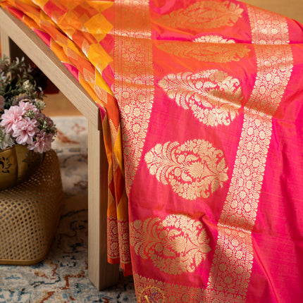 Pure Banarasi Katan Silk-VSPBS14