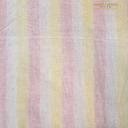 Cotton Linen-VSL21 Yellow-Red