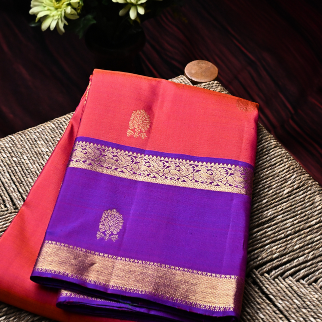 Kanchipuram Silk Saree-VSKP40