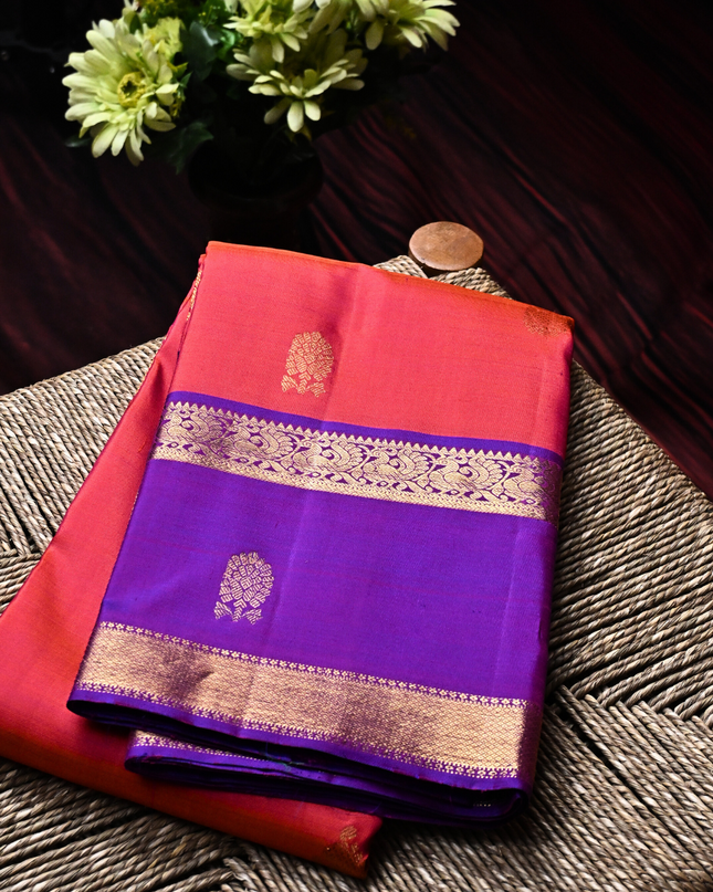 Kanchipuram Silk Saree-VSKP40