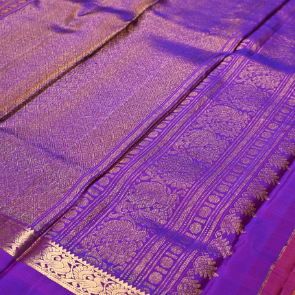 Kanchipuram Silk Saree-VSKP40