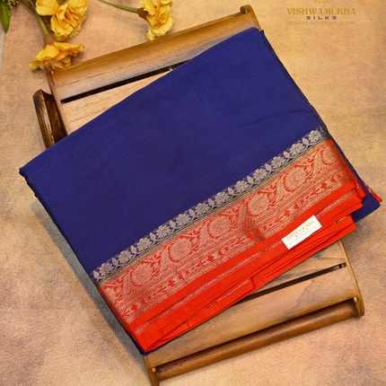 Georgette Fancy-VSGF11D NavyBlue