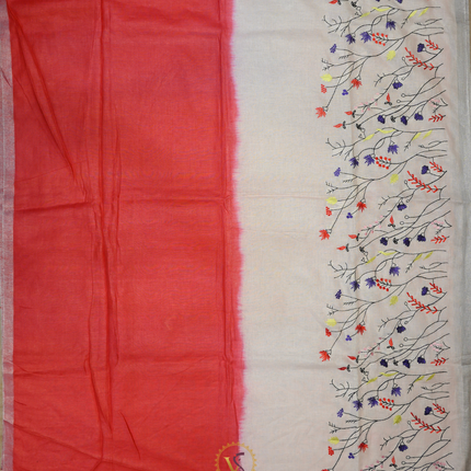 Cotton Linen-VSL22A Pink-red
