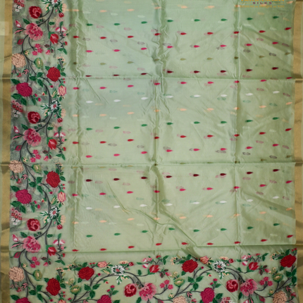 Organza Jamdani-VSOJ1B