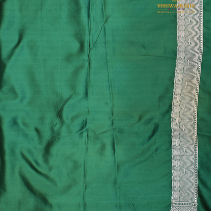 Banaras Mashru-VSBM1C Bottle Green