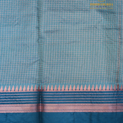 Semi Soft Pattu-VSSP49I Orange