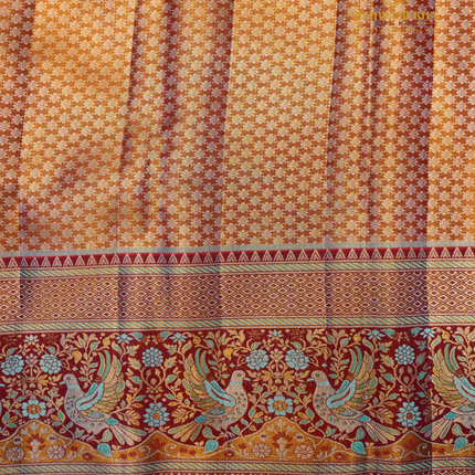Semi pattu Meenakari-VSSP59M sea green