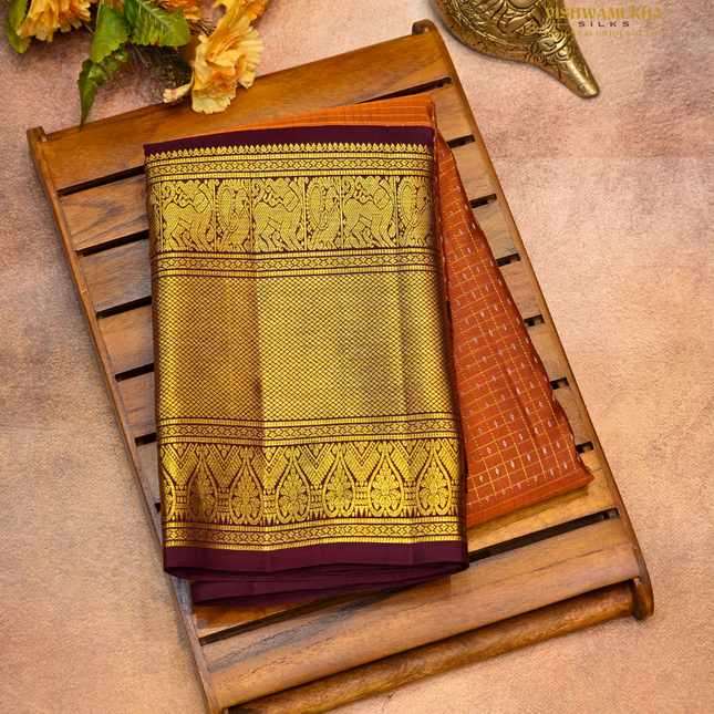 Pure Kanchipuram Silk-VSKP337