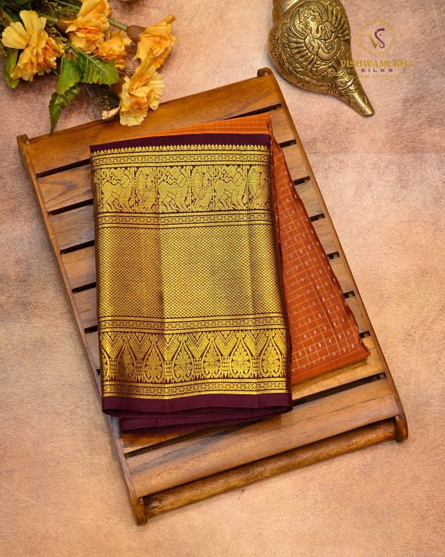 Pure Kanchipuram Silk-VSKP337