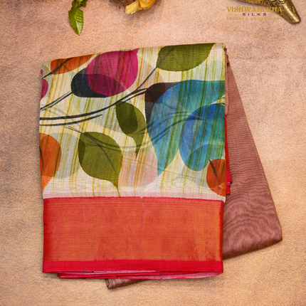 Chanderi Handprint-VSC51F Chiku