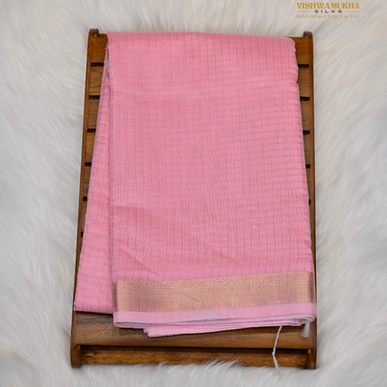 Chanderi Sarees-VSC39E Pink
