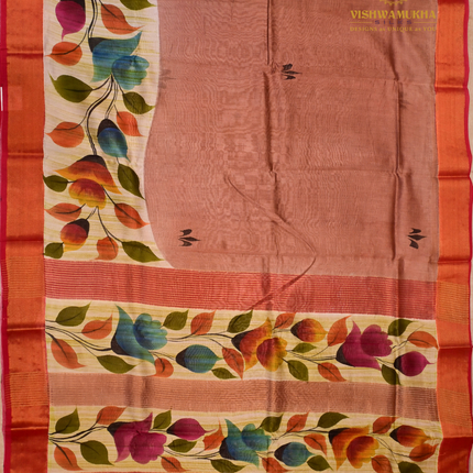 Chanderi Handprint-VSC51F Chiku